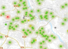 jakość powietrza w Warszawie po rozpoczęciu strajku przez nauczycieli