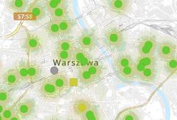 W Warszawie niskie stężenia zanieczyszczeń powietrza