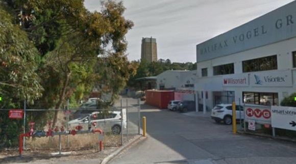 widok na wyrzutnię spalin. Sydney